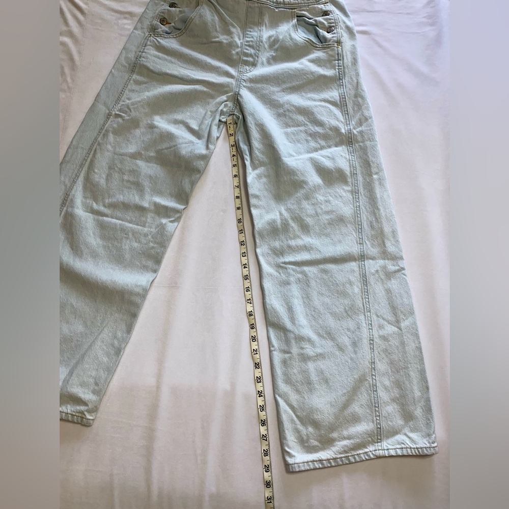 Levi's Light Blue Denim Overall Jumpsuit - Picture 8 of 11